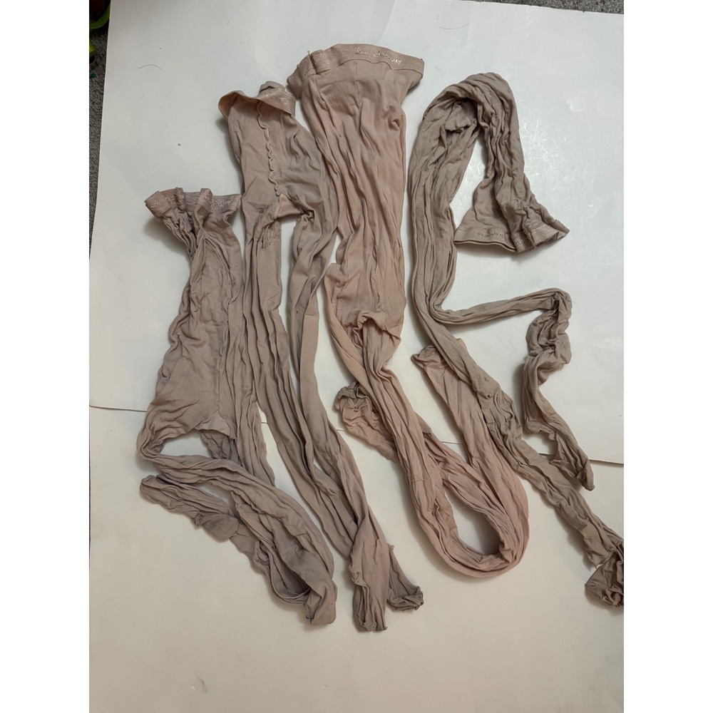 Lot of 4 Pairs Women ballet used tights size S/M